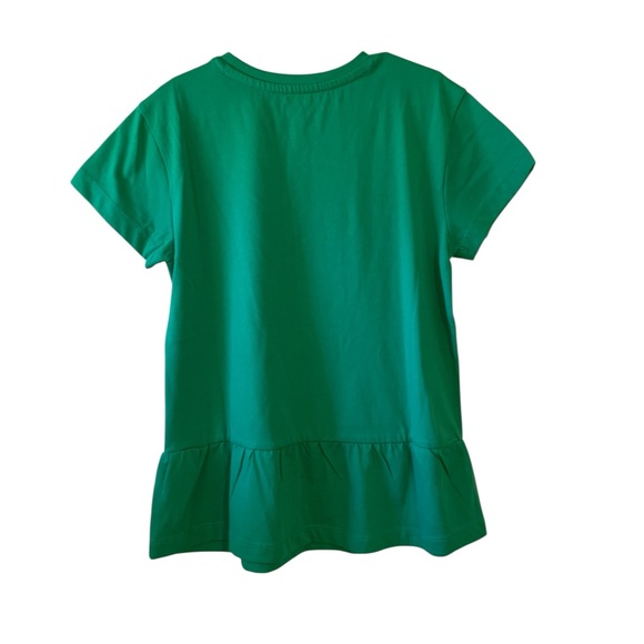 Primary Green Apple Peplum Girls Swing Tee size 8-9 New With Tags - Picture 3 of 3